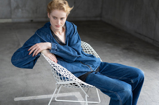 VACHEMENT Journal - Vol.1 Denim Blouson -