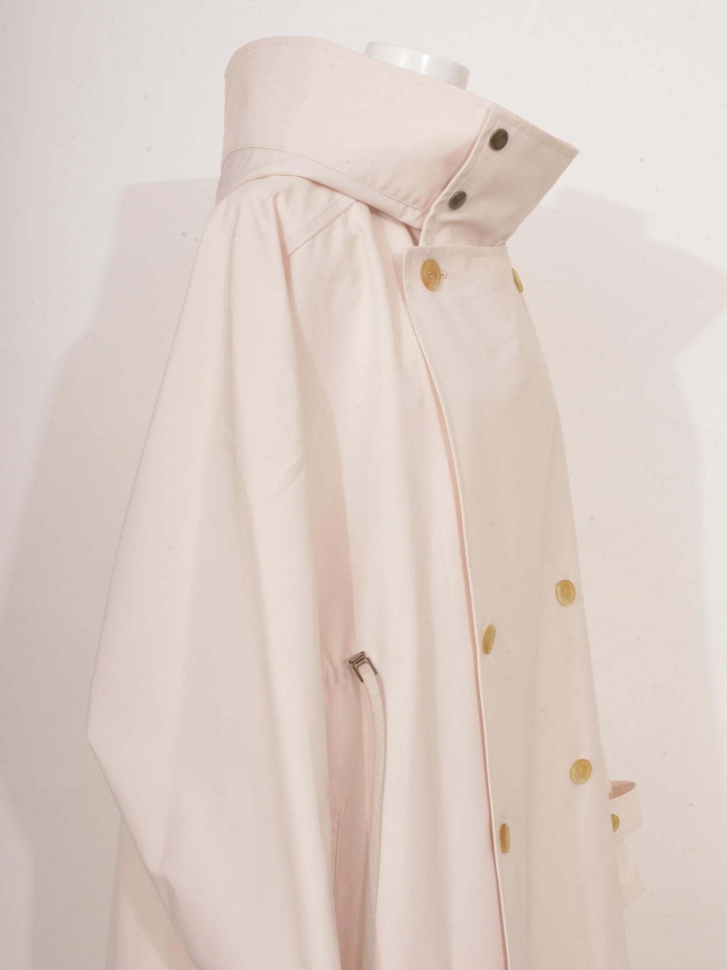 Taffeta Short Trench