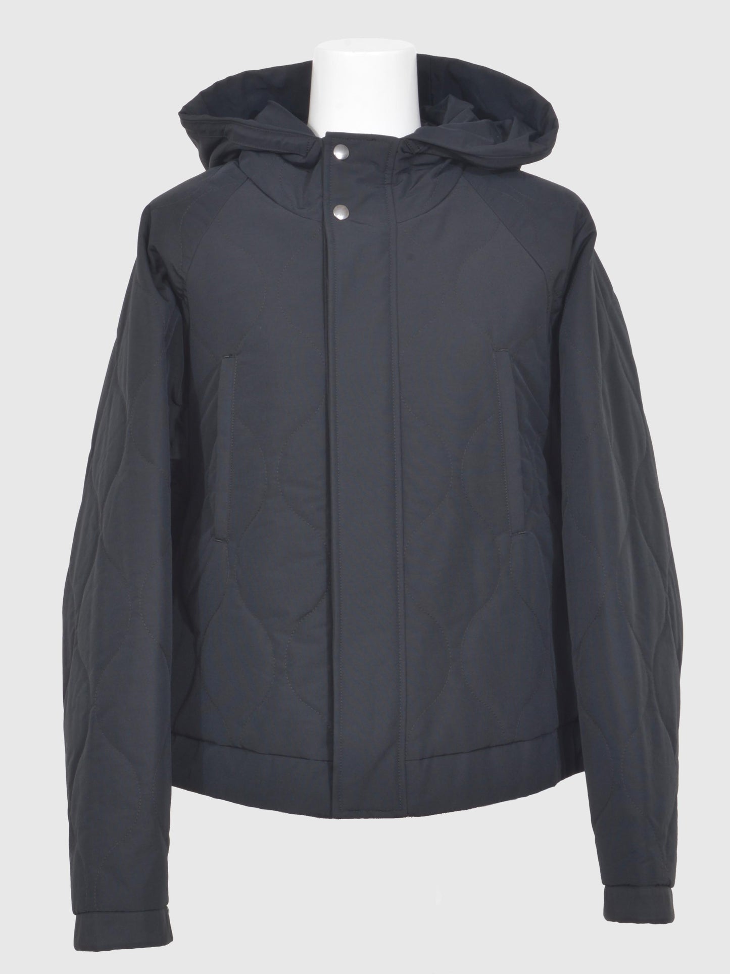 Cotton Nylon Quilted Short Blouson