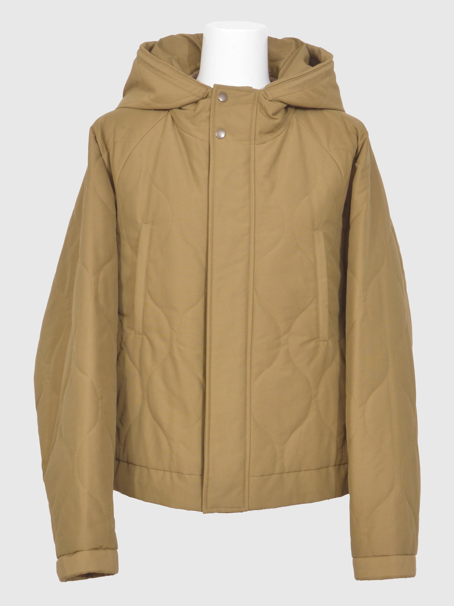 Cotton Nylon Quilted Short Blouson