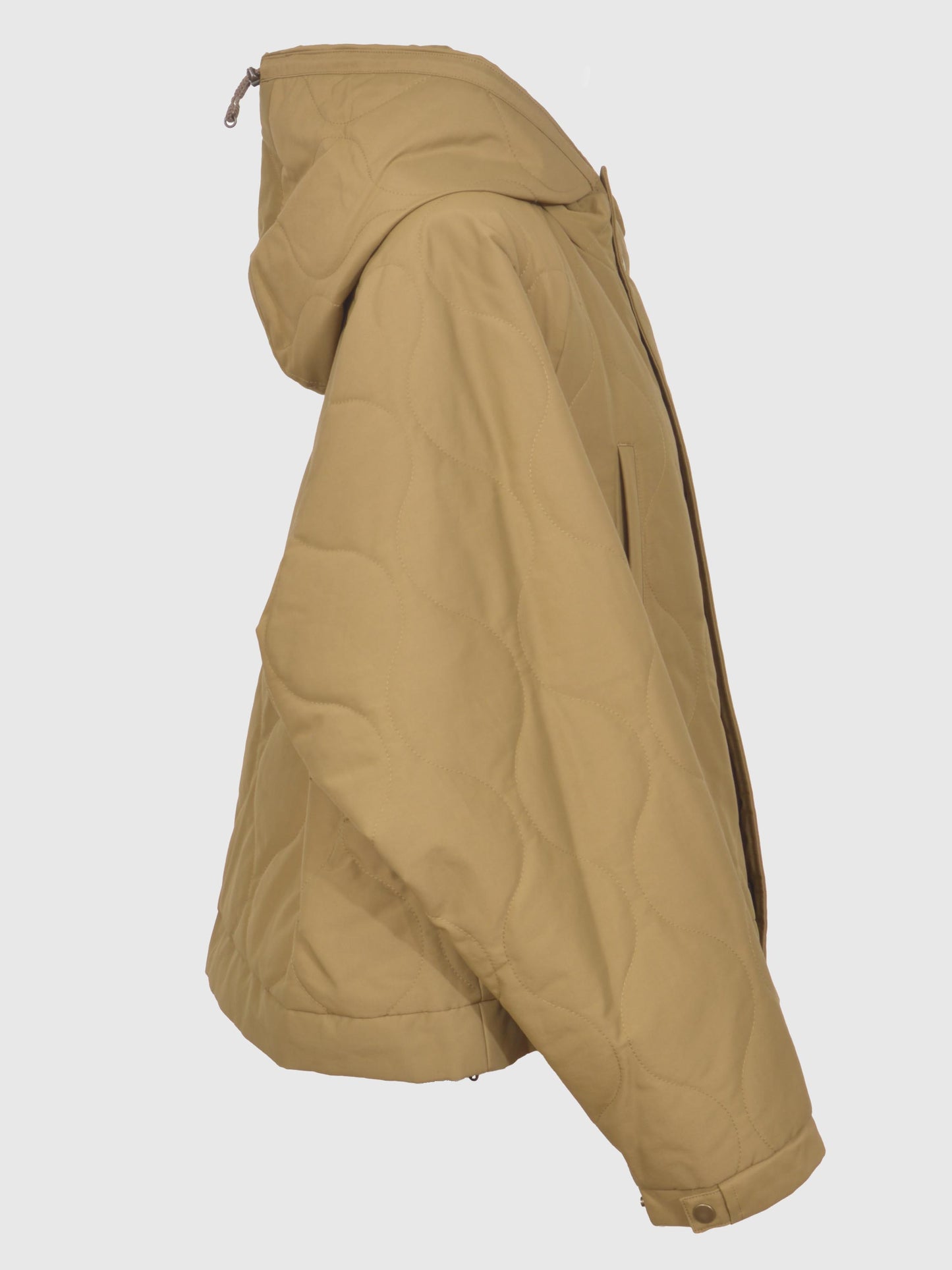 Cotton Nylon Quilted Short Blouson