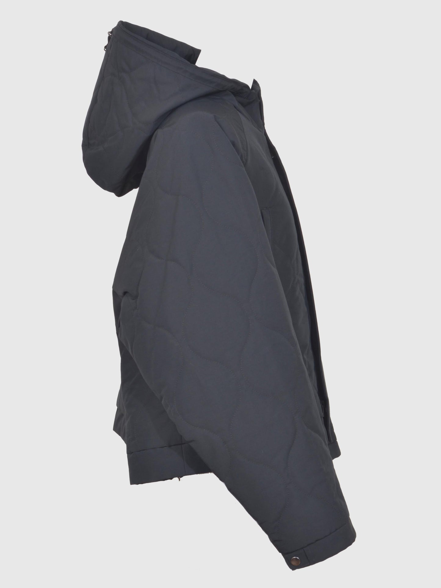 Cotton Nylon Quilted Short Blouson