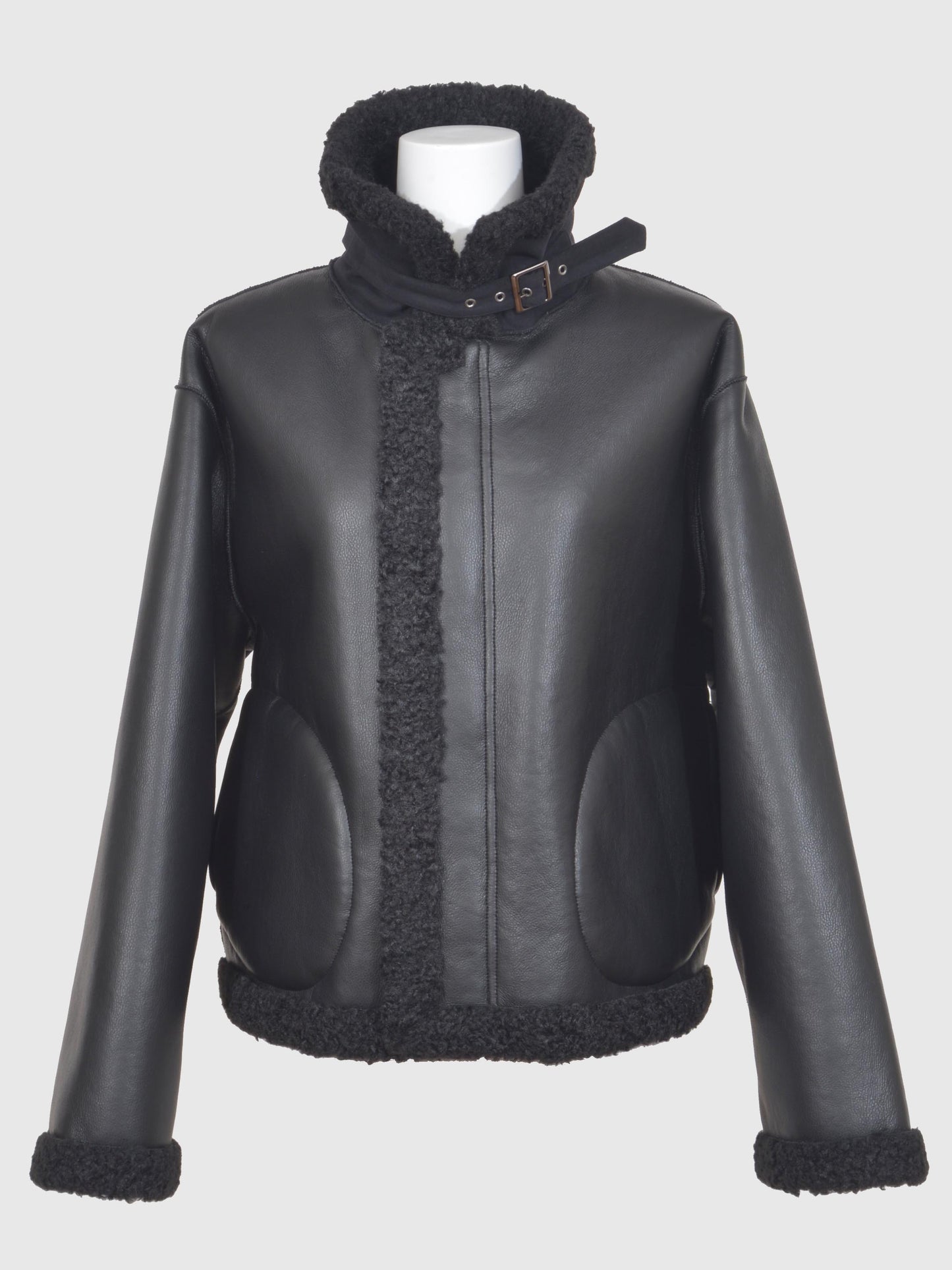 Eco Lether Short Blouson