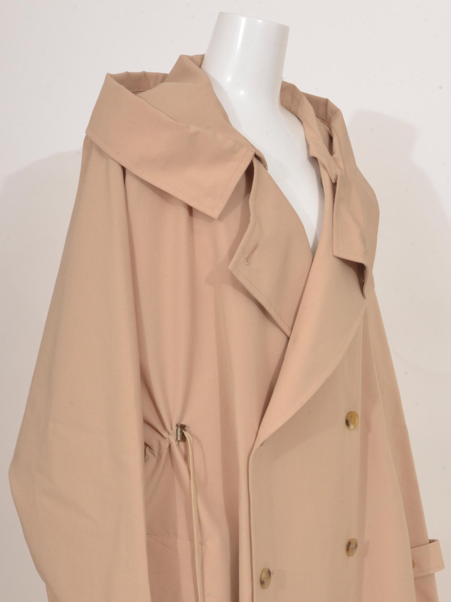 Taffeta Trench Coat