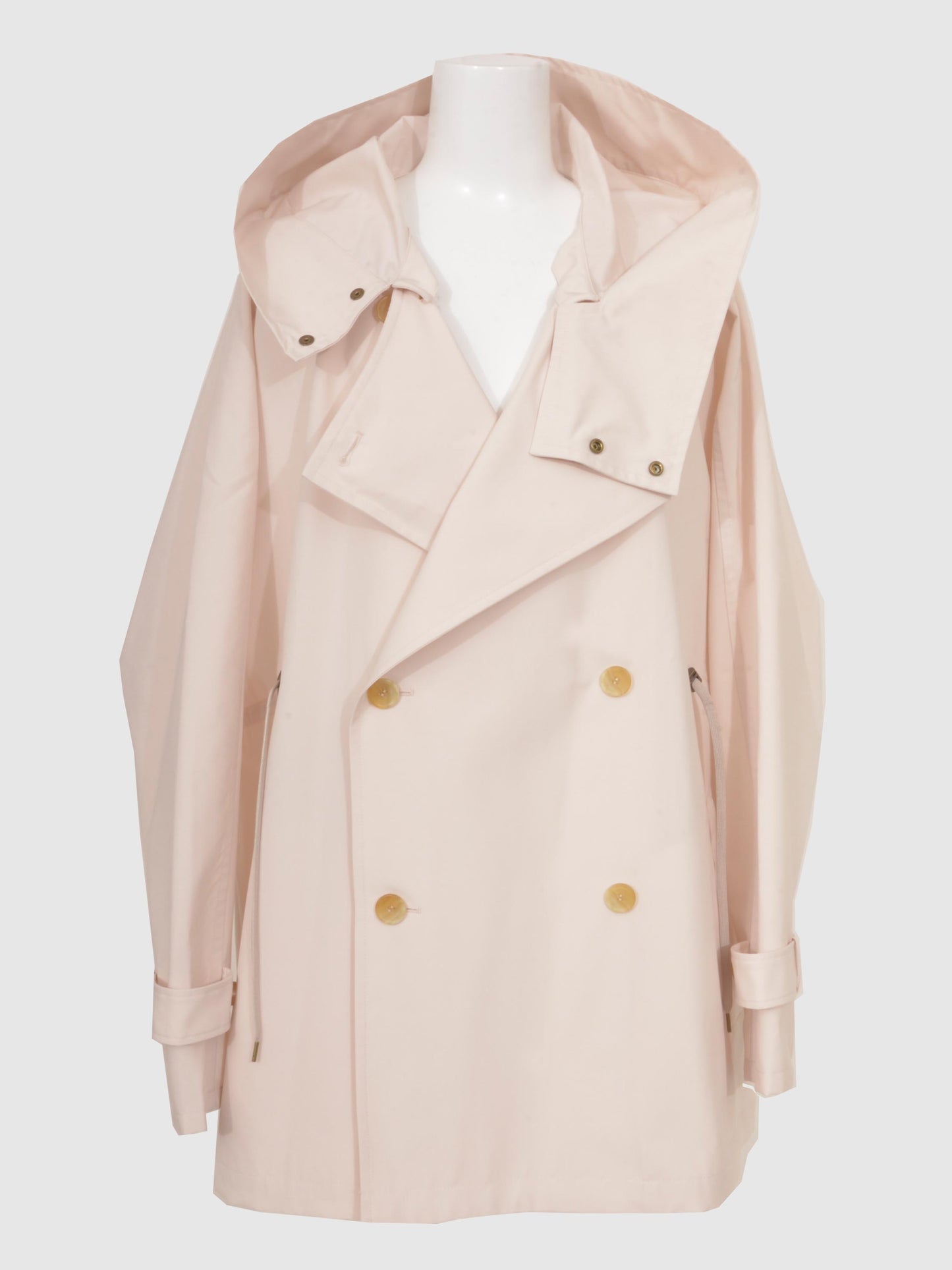 Taffeta Short Trench