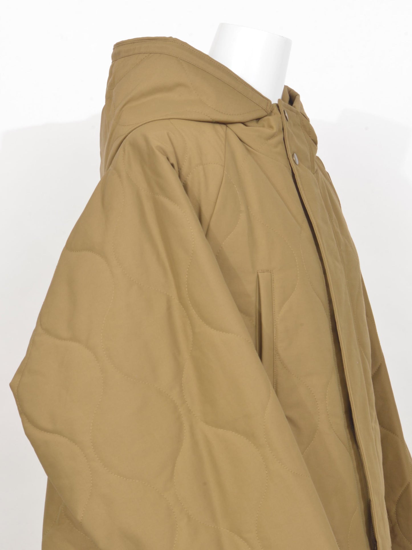 Cotton Nylon Quilted Short Blouson