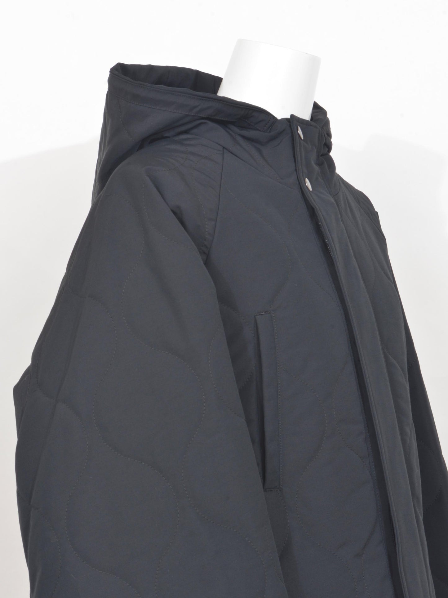Cotton Nylon Quilted Short Blouson