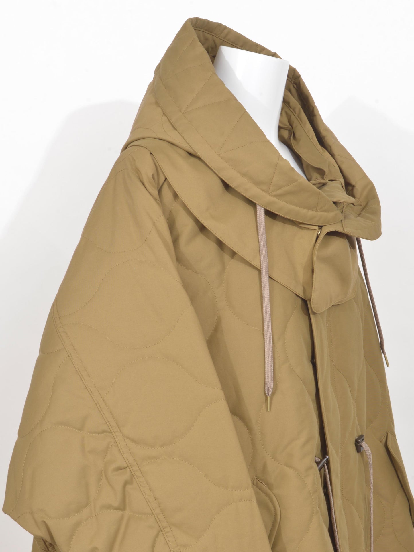 Cotton Nylon Quilted Mods Coat
