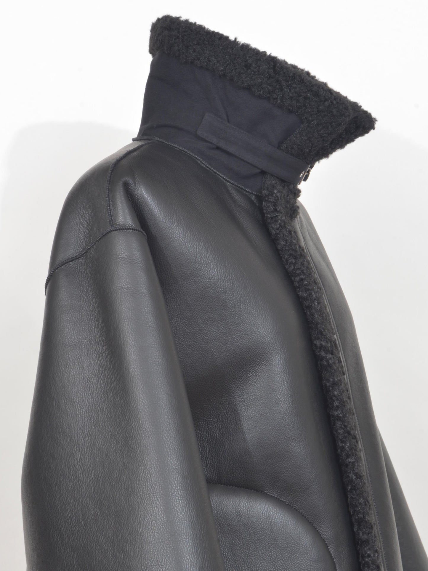 Eco Leather Short Blouson