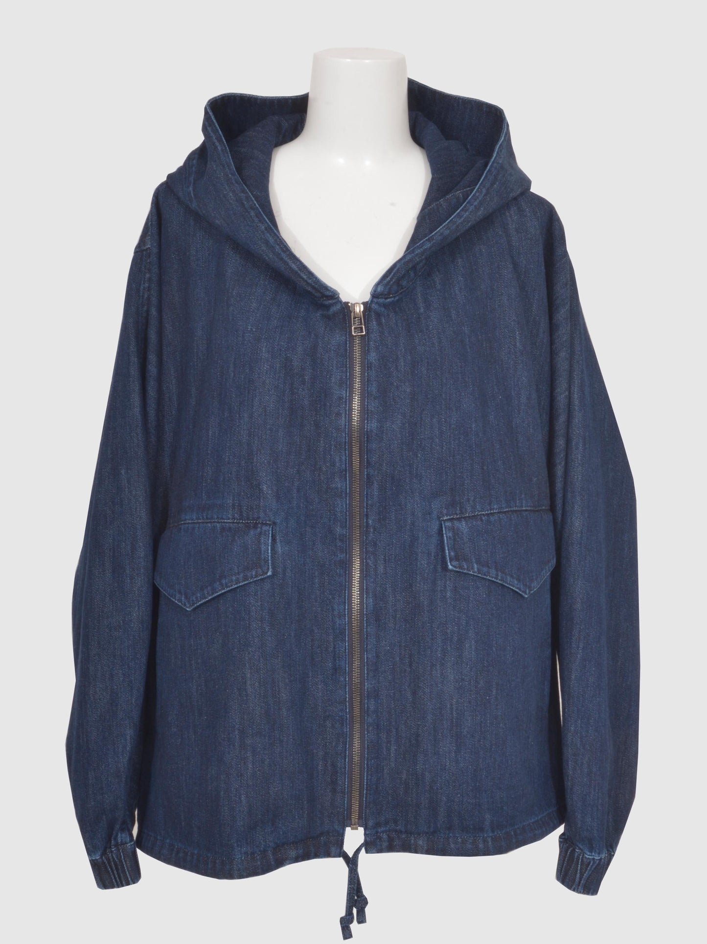 Denim Hoddie Blouson