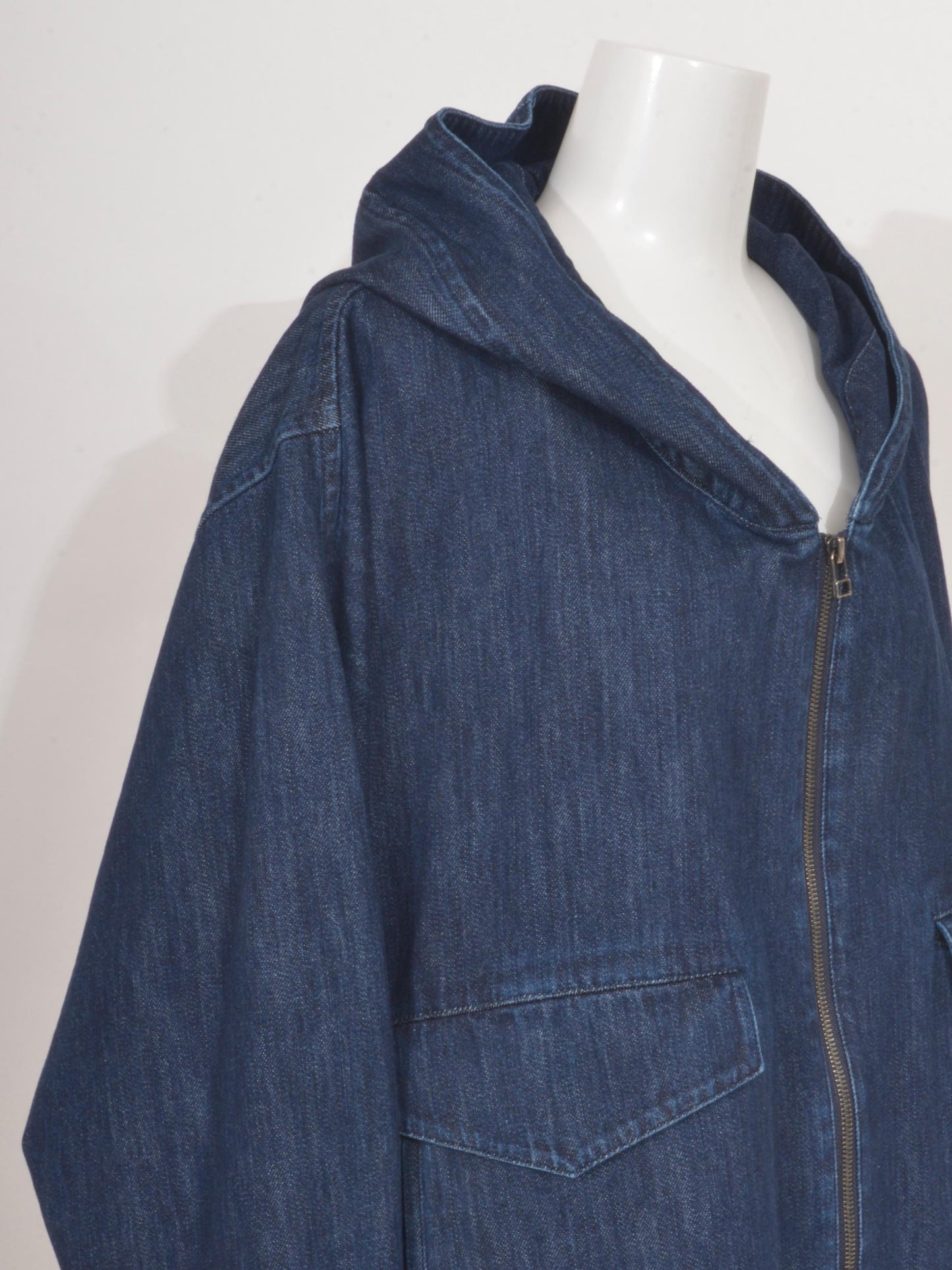 Denim Hoddie Blouson