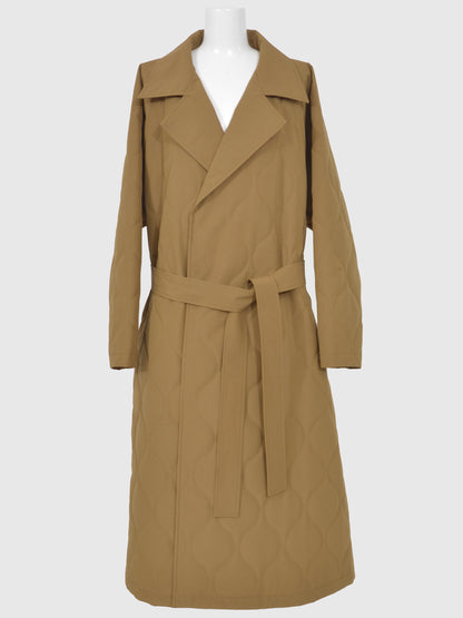 Quilted Long Coat