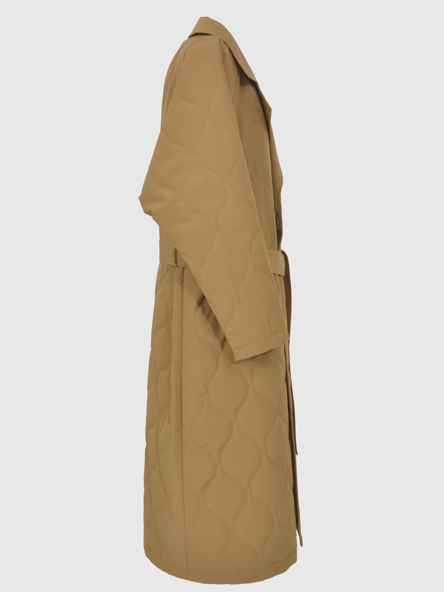 Quilted Long Coat