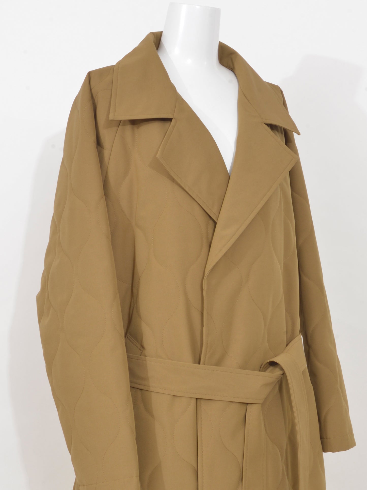 Quilted Long Coat