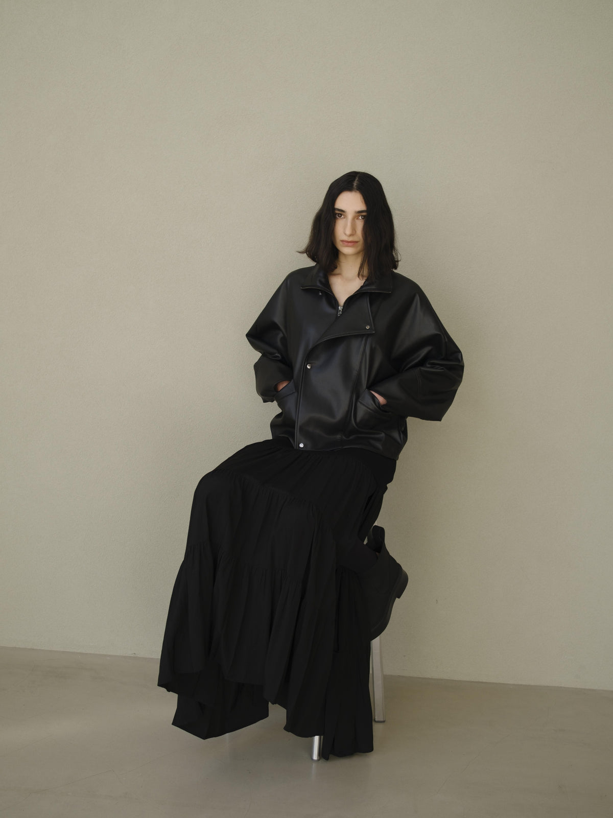 Eco Leather Blouson