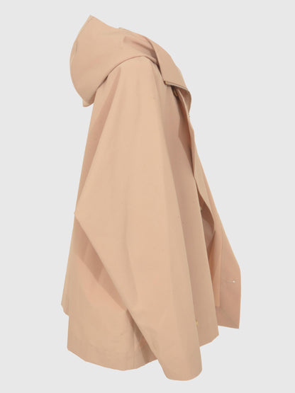 Taffeta Layered Short Coat