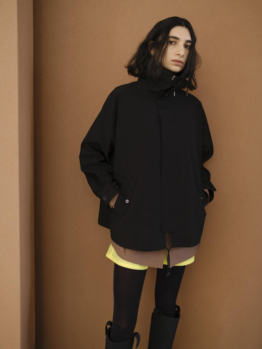 Taffeta Short Blouson