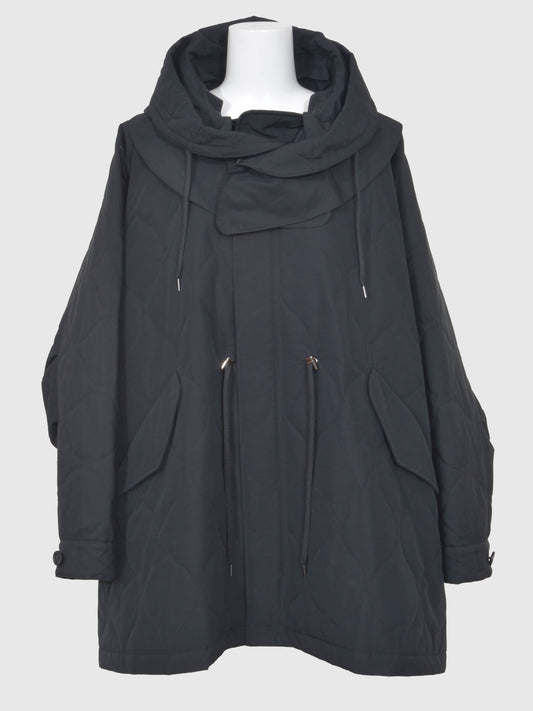 Cotton Nylon Quilted Mods Coat