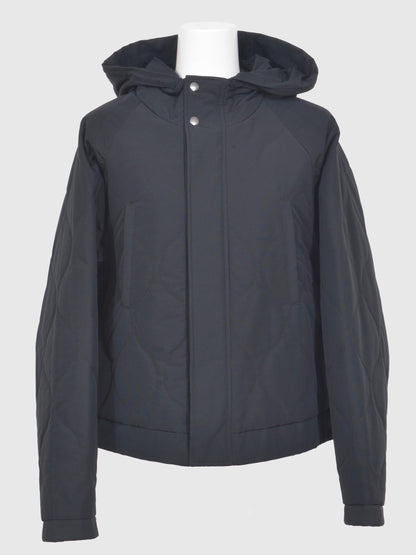 Cotton Nylon Quilted Short Blouson