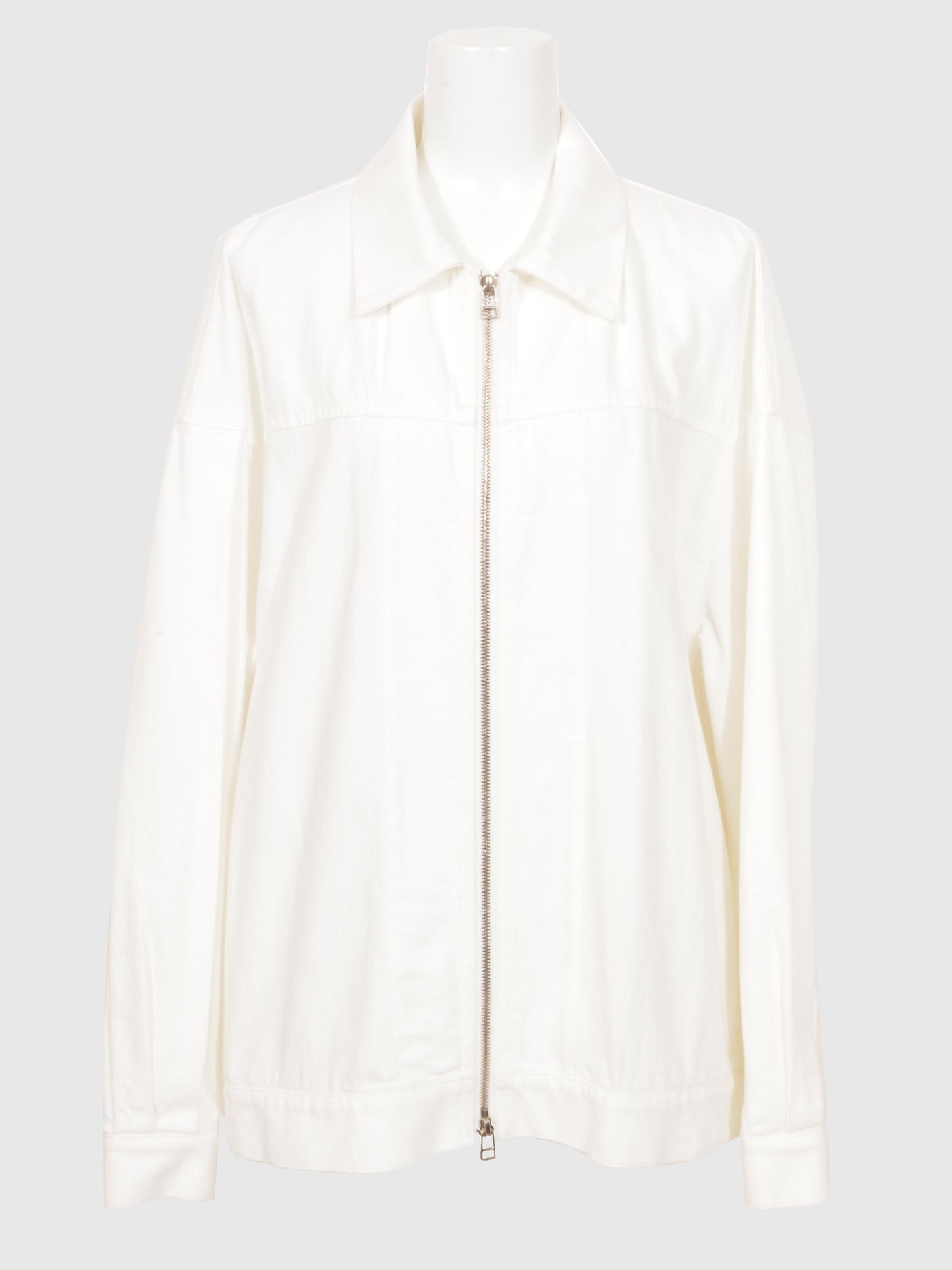 White Denim Blouson