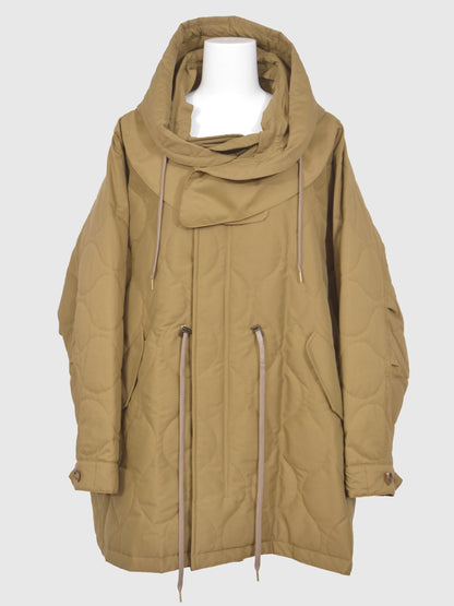 Cotton Nylon Quilted Mods Coat