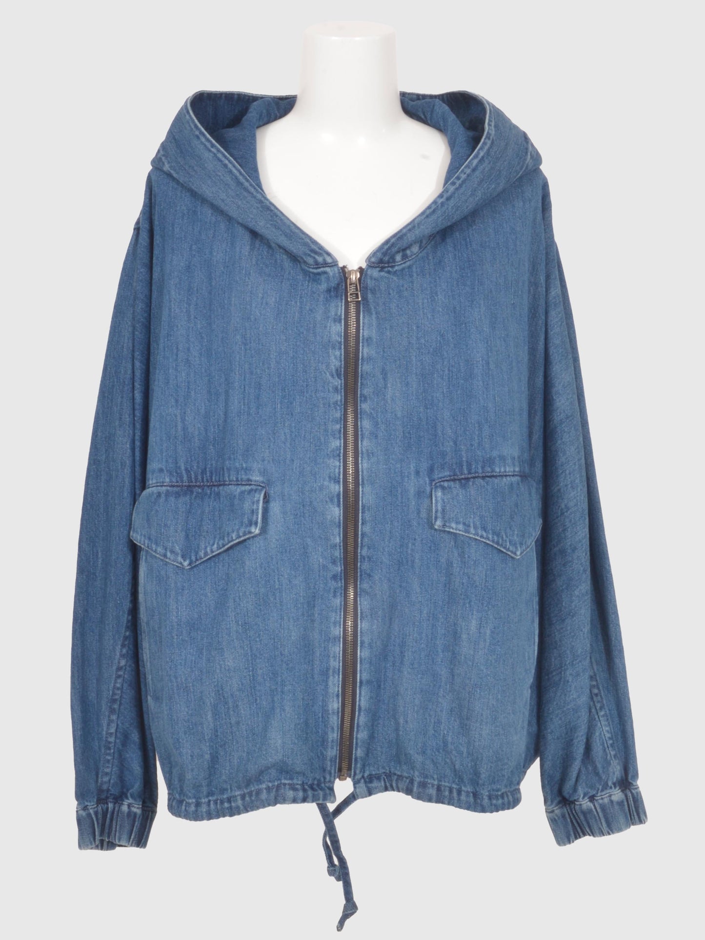 Denim Hoodie Blouson