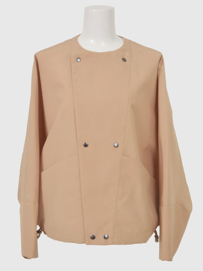 Taffeta Front Pocket Jacket
