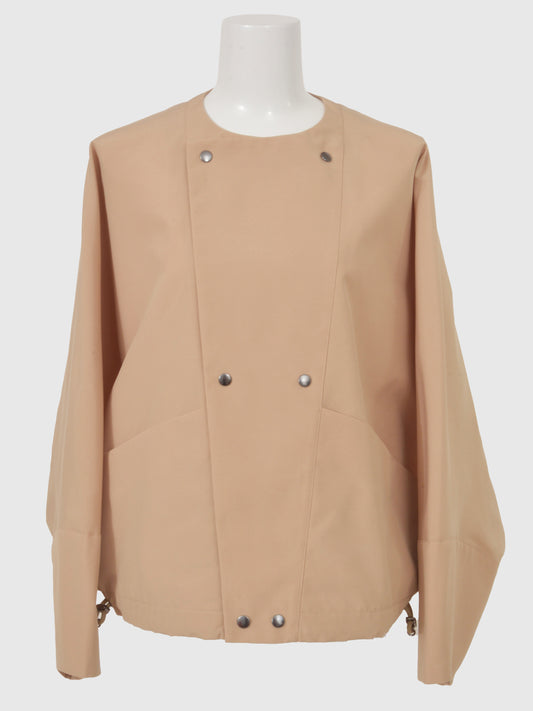 Taffeta Front Pocket Jacket