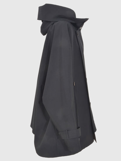 Taffeta Short Trench