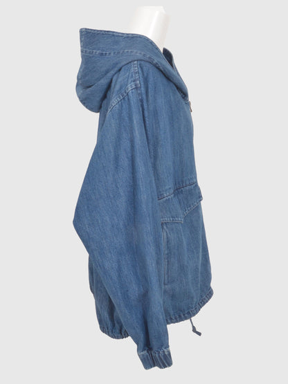 Denim Hoodie Blouson
