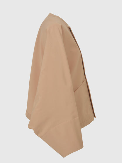 Taffeta Front Pocket Jacket