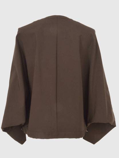 Taffeta Front Pocket Jacket
