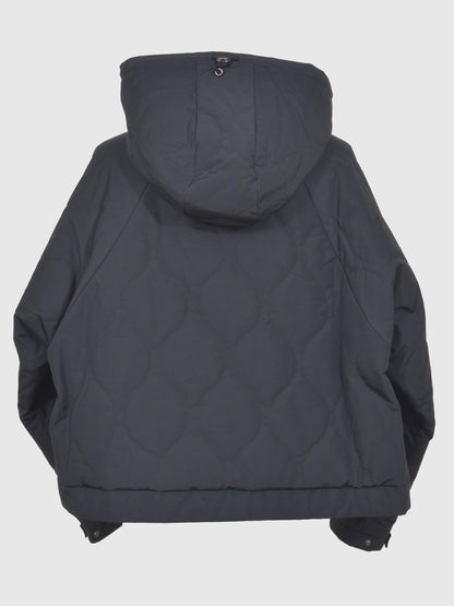 Cotton Nylon Quilted Short Blouson
