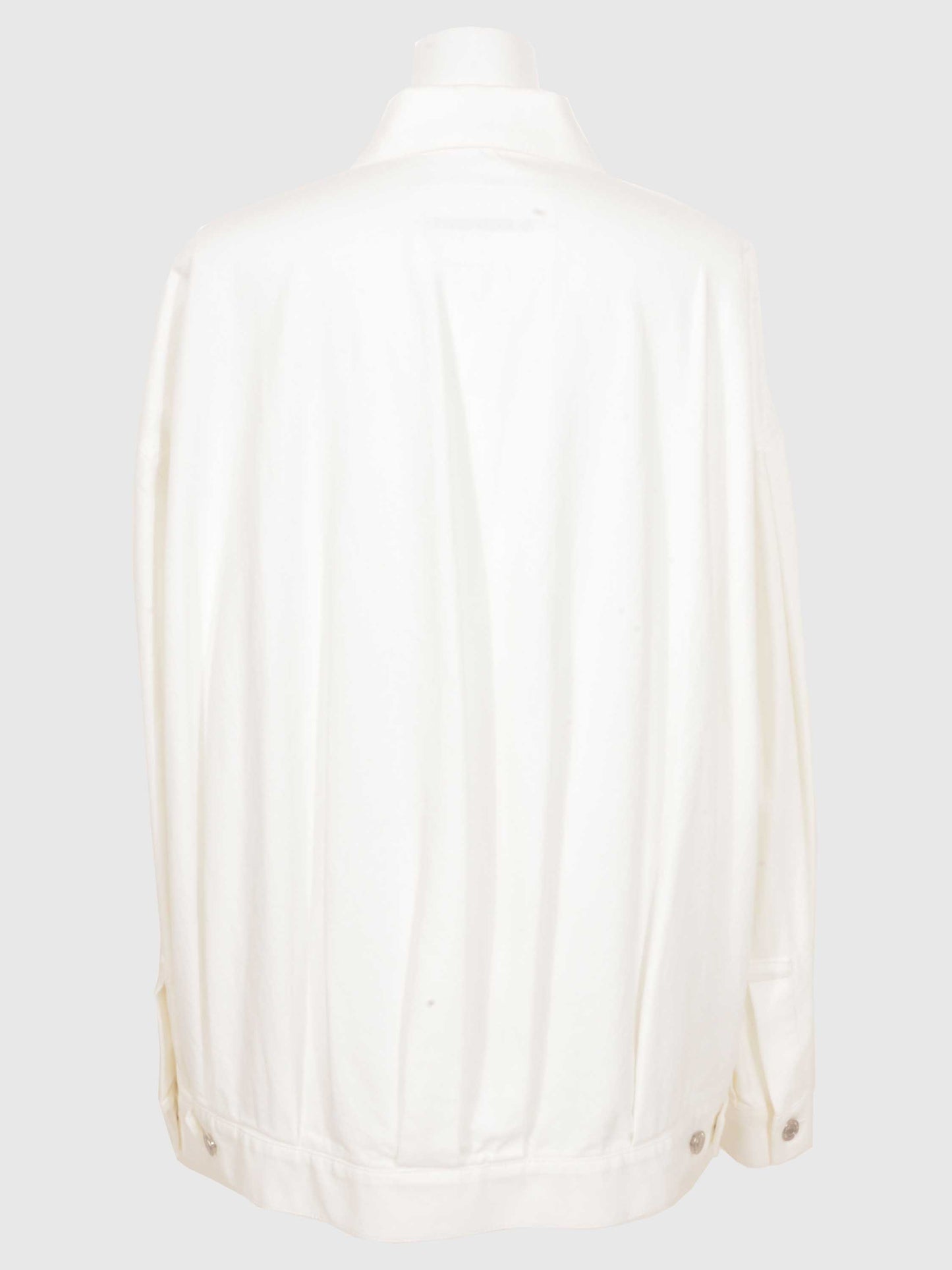 White Denim Blouson