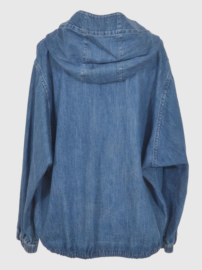 Denim Hoodie Blouson