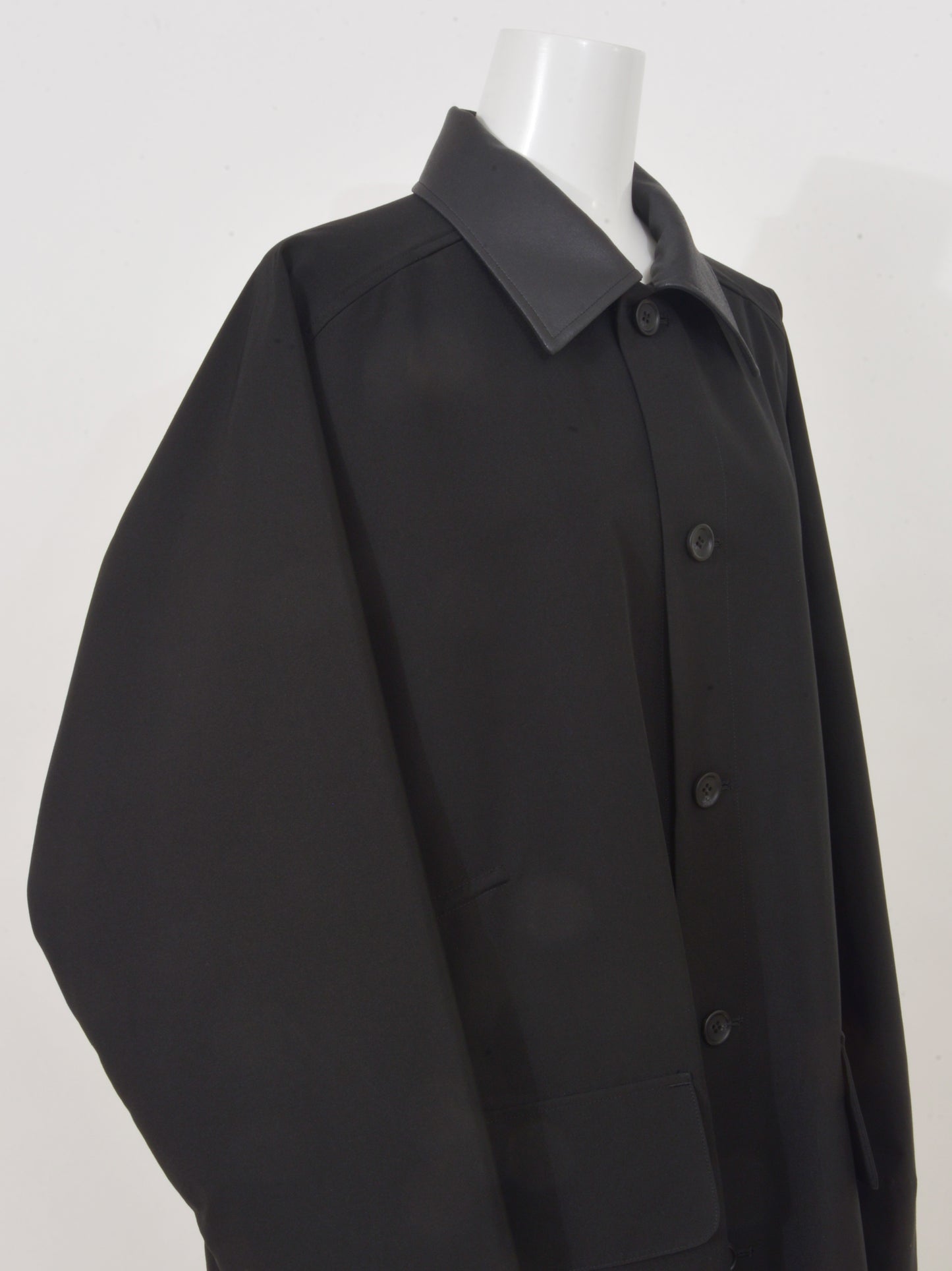 Taffeta Cleric Coat
