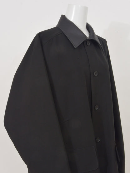 Taffeta Cleric Coat