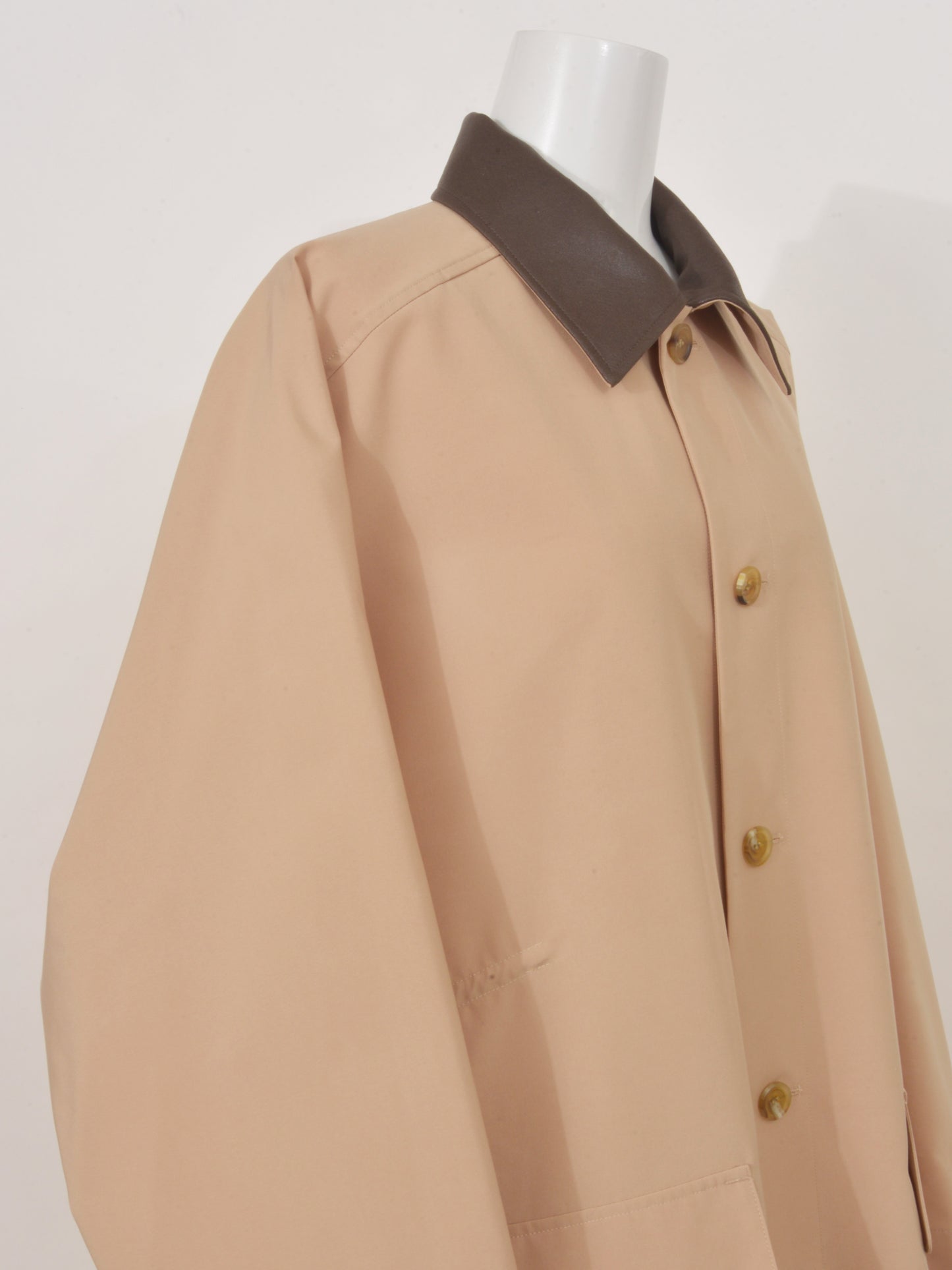 Taffeta Cleric Coat