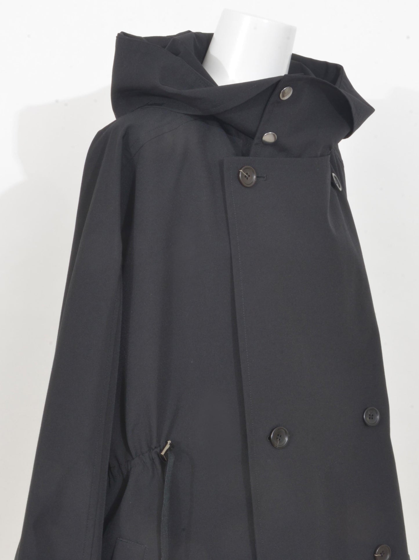 Taffeta Short Trench