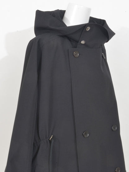Taffeta Short Trench