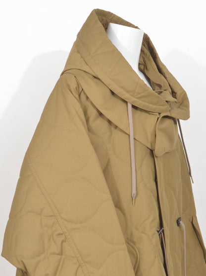 Cotton Nylon Quilted Mods Coat