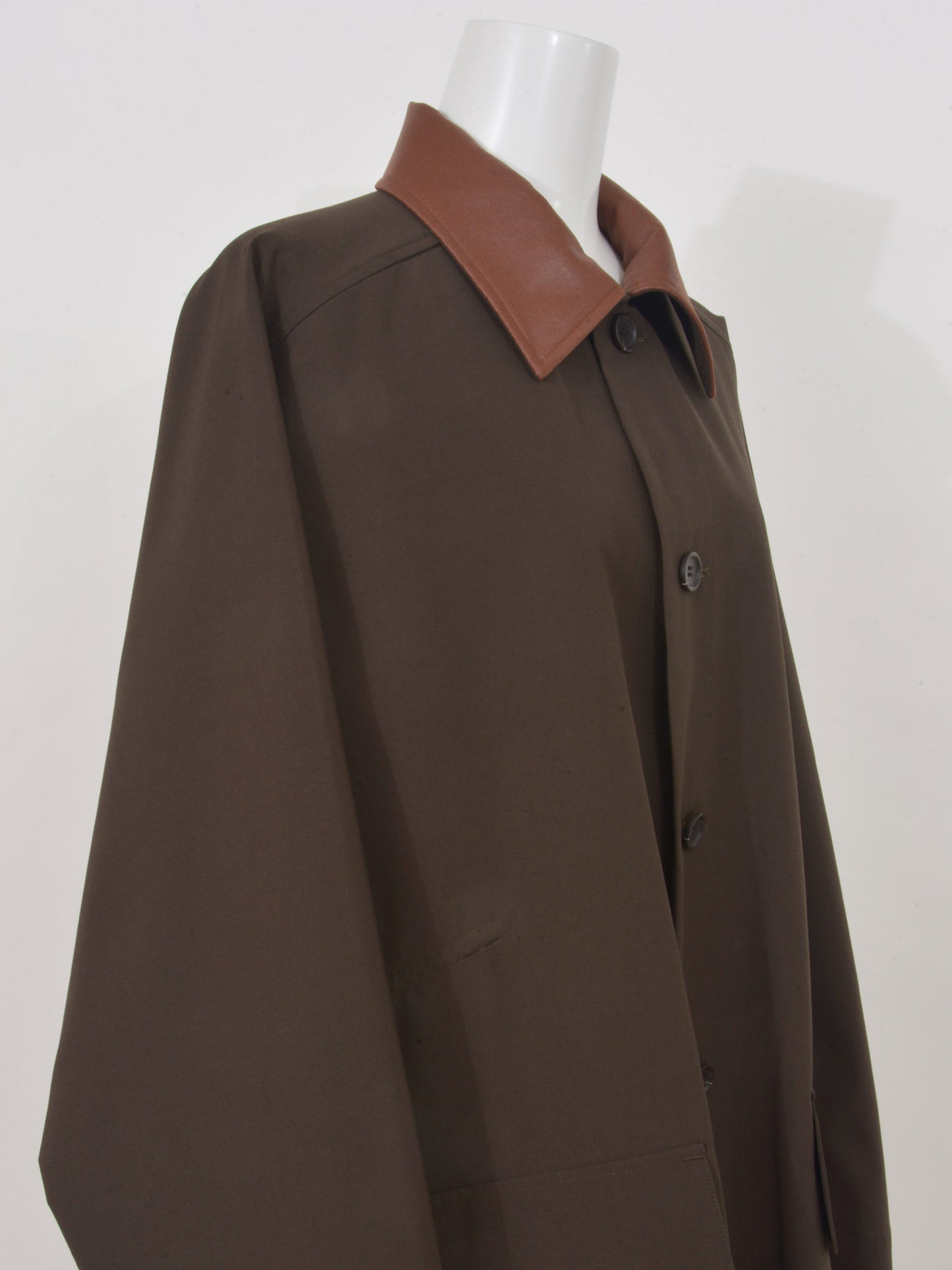Taffeta Cleric Coat