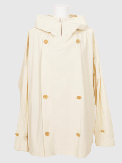 Nylon Taslan Layered Short Coat