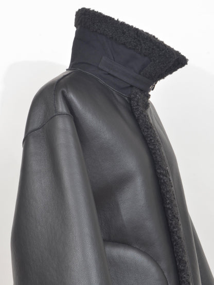 Eco Lether Short Blouson