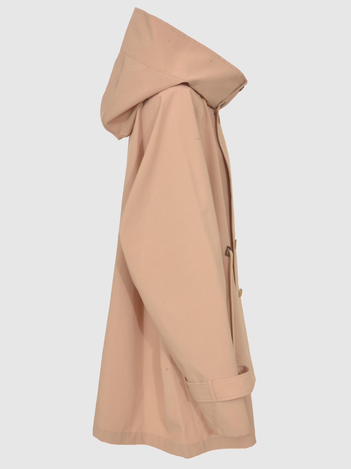 Taffeta Short Trench