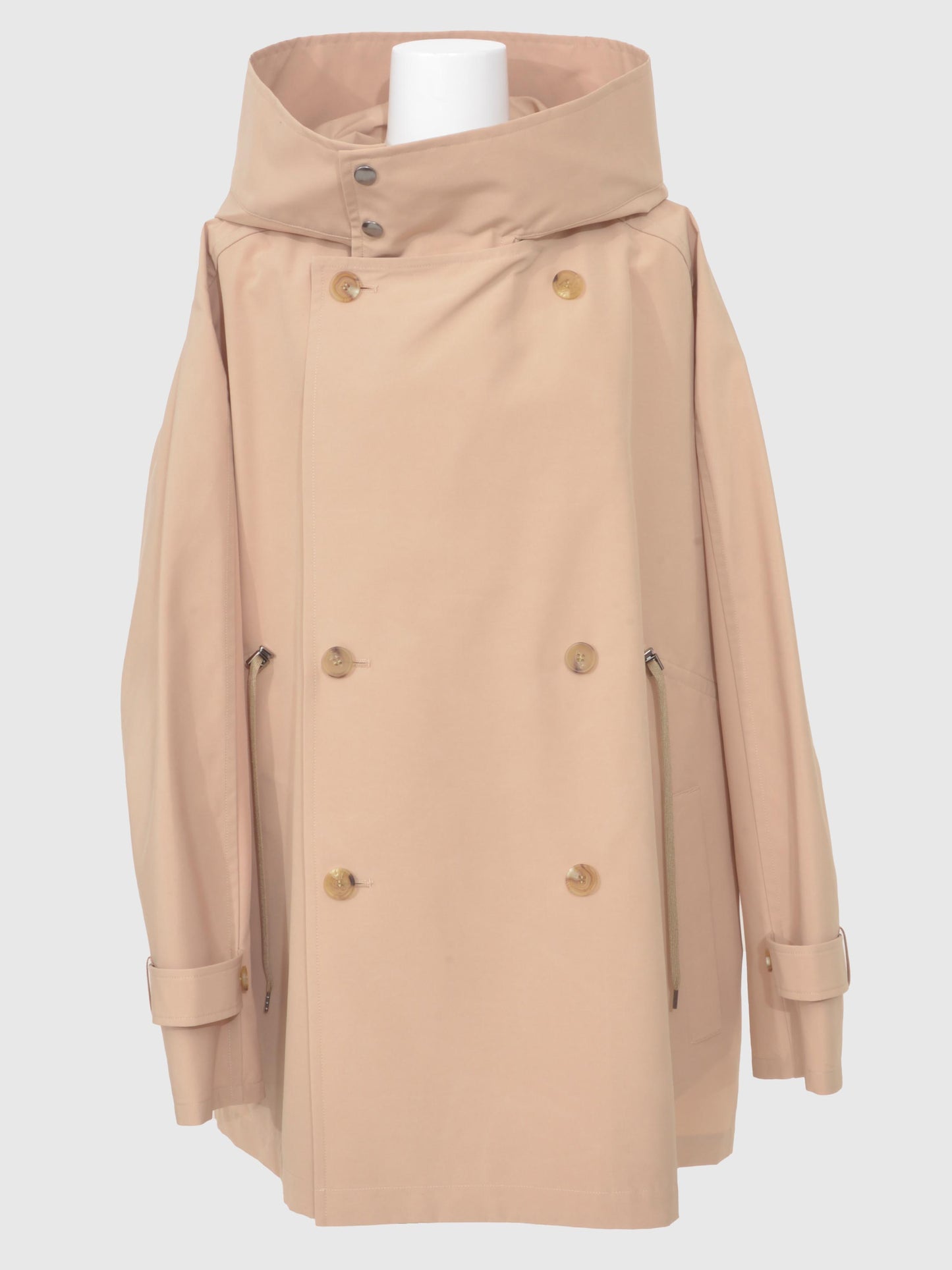 Taffeta Short Trench