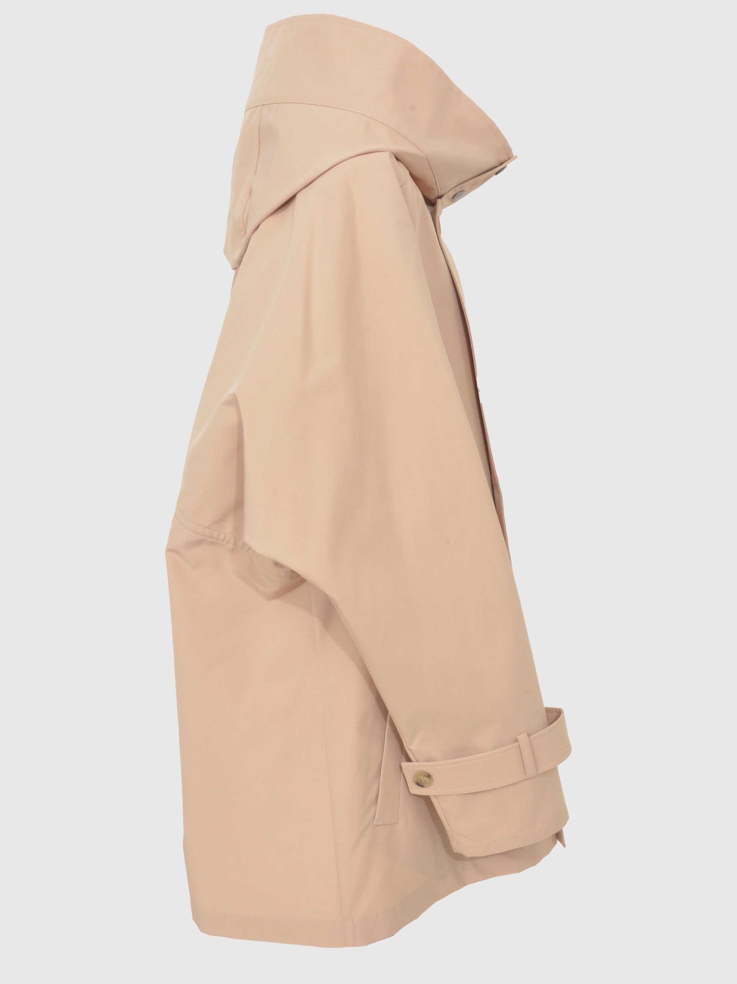 Taffeta Short Trench