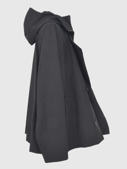 Taffeta Layered Short Coat