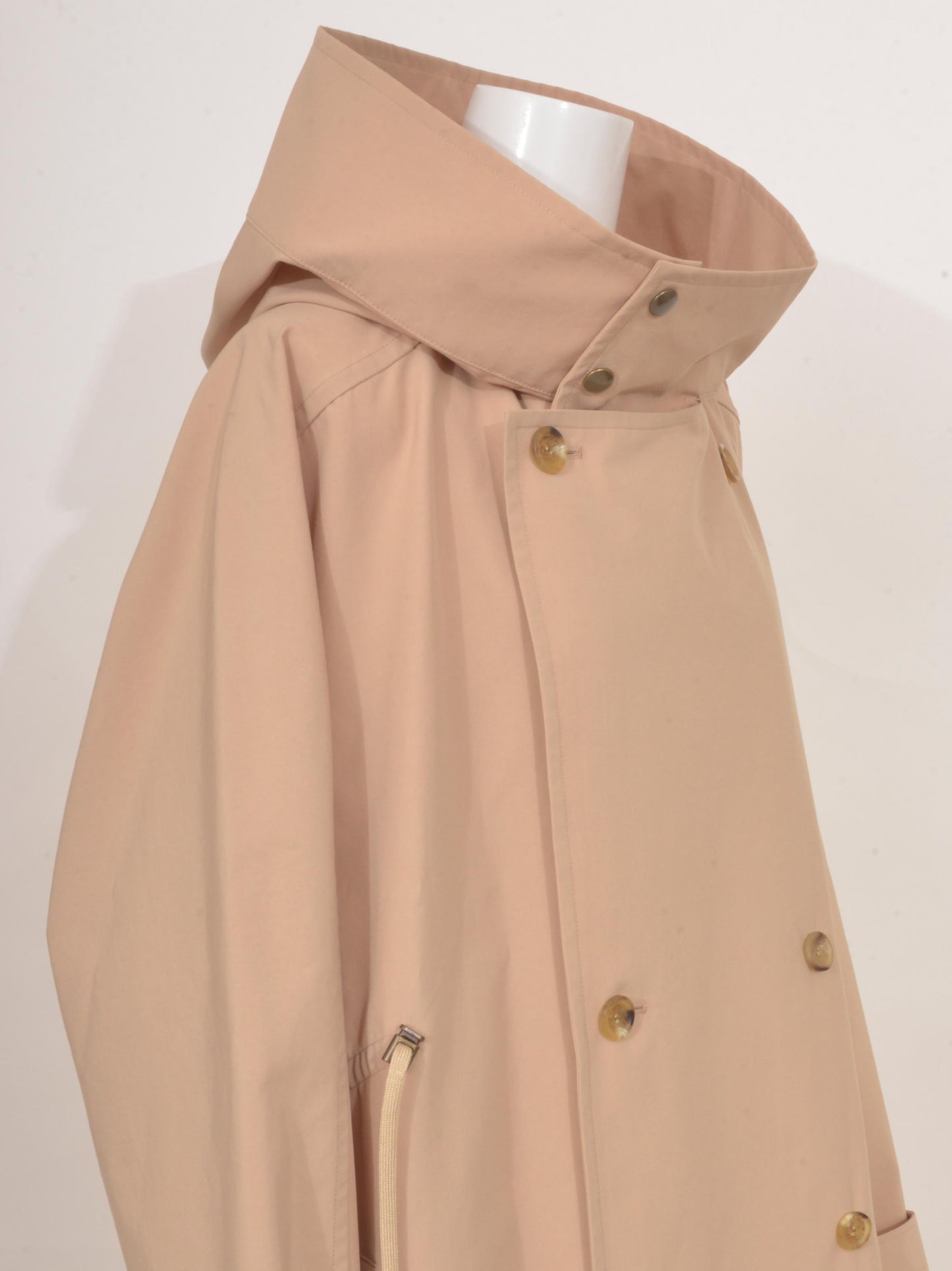 Taffeta Short Trench