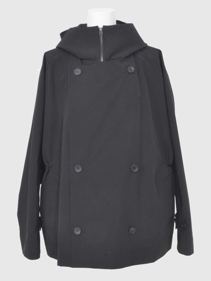 Taffeta Layered Short Coat